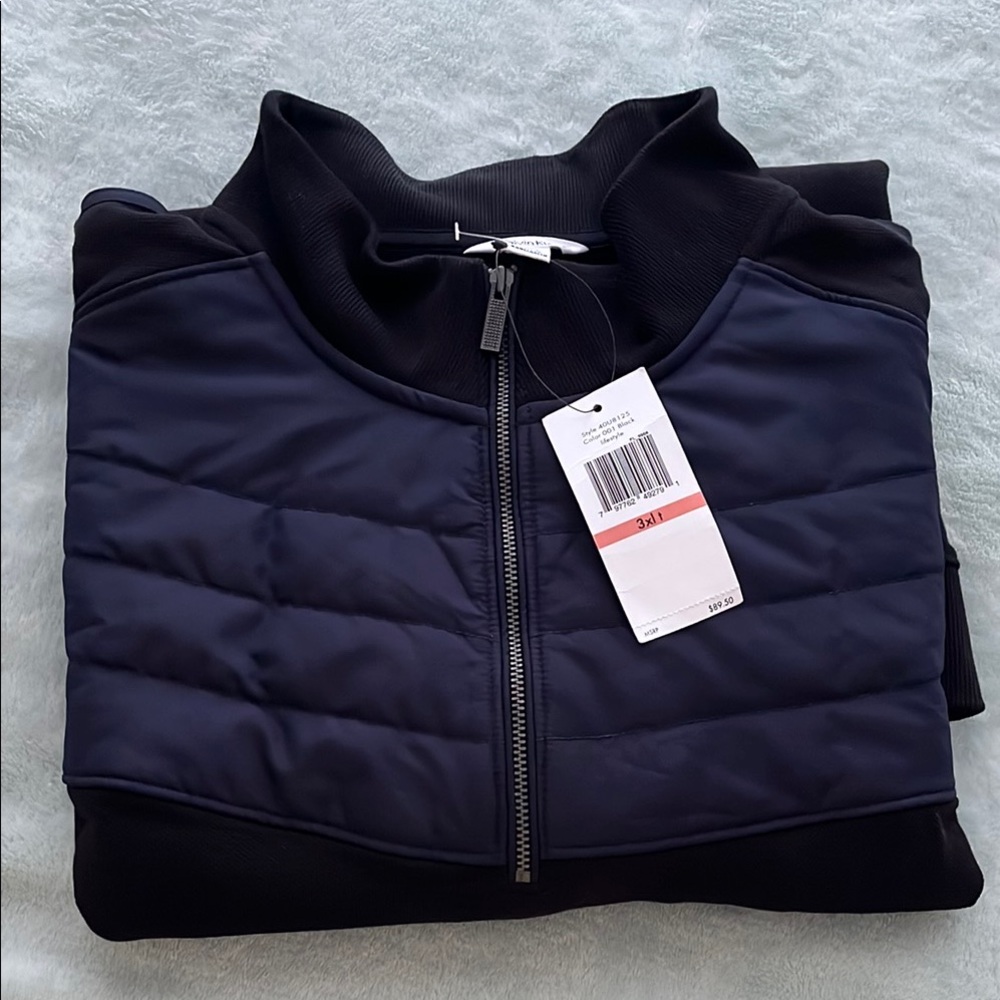 Calvin Klein Black/Blue Pullover 3XL T